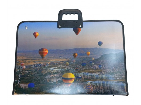 PROJE ÇANTASI 35X50 DESENLİ  350-4